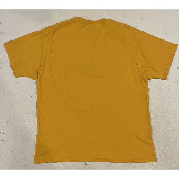 Champion Missouri Mizzou Tigers Shirt Yellow Mens XXL 2XL Short Sleeve Football - Picture 10 of 10
